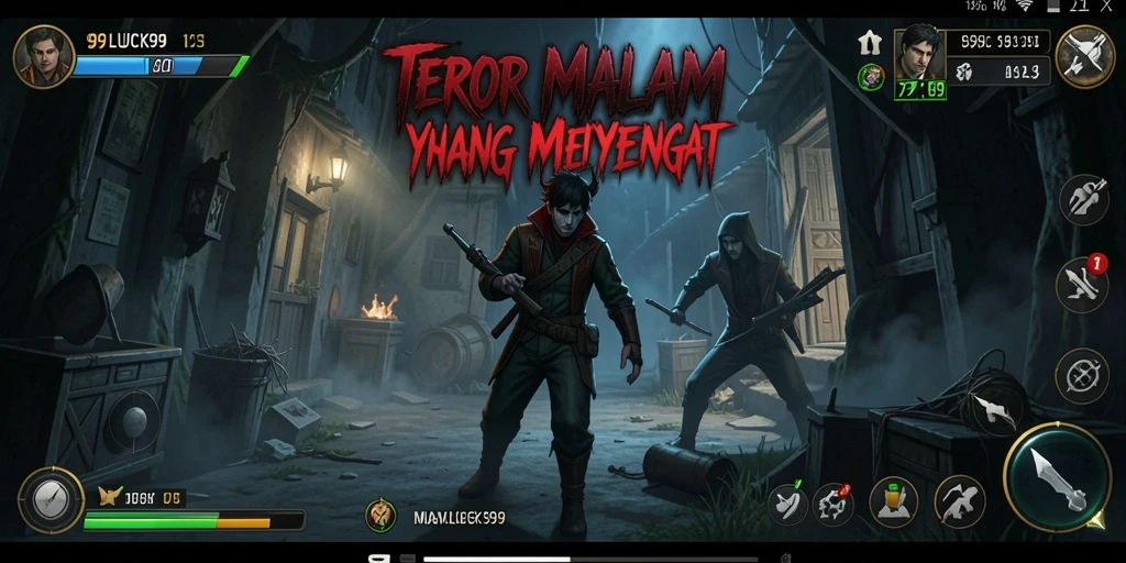 Gameplay menegangkan di 99LUCK99 dengan atmosfer Horror yang mencekam.