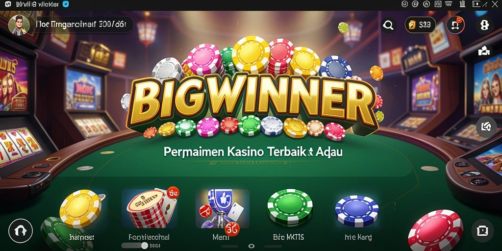 Tampilan gameplay <strong>BIGWINNER</strong> yang menarik dengan berbagai pilihan taruhan.