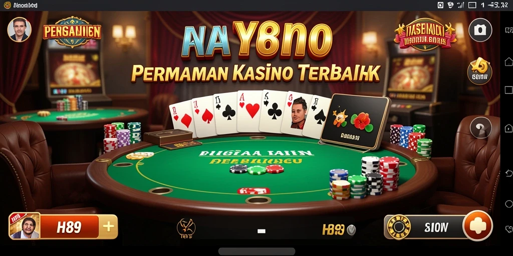 Tampilan gameplay mendebarkan di H89 dengan grafis kasino yang menakjubkan.
