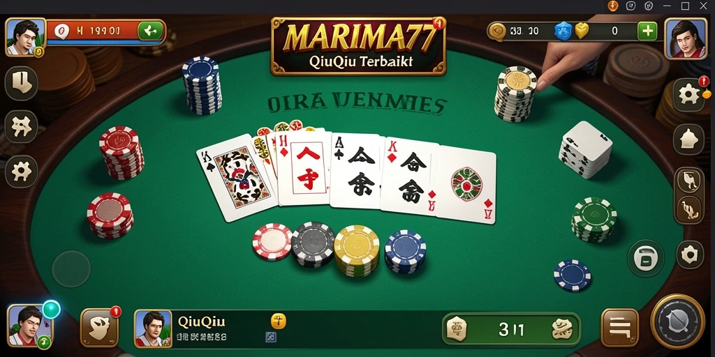 Gameplay menarik QiuQiu di MARIMA77 dengan teman-teman.