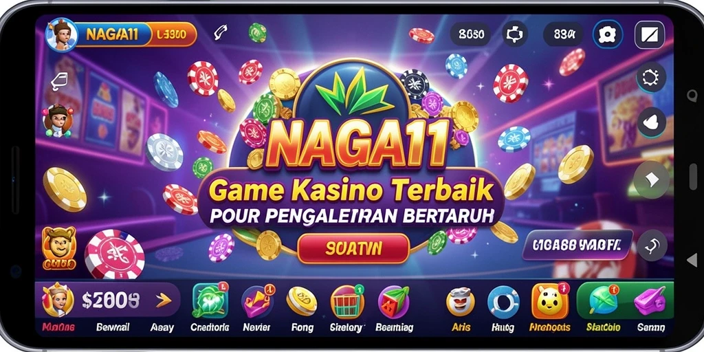 Tampilan gameplay NAGA11 yang mengasyikkan dan penuh warna.