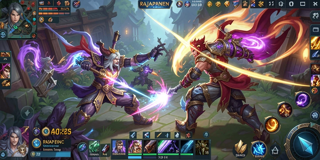 Gameplay seru dan strategi mendalam di RAJAPANEN.