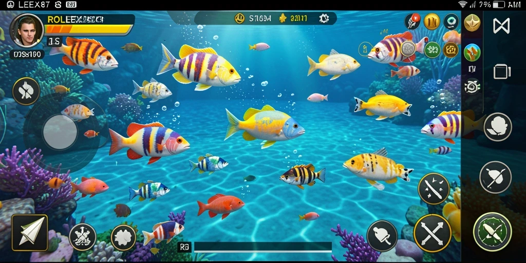 Gameplay seru menembak ikan di ROLEX878.