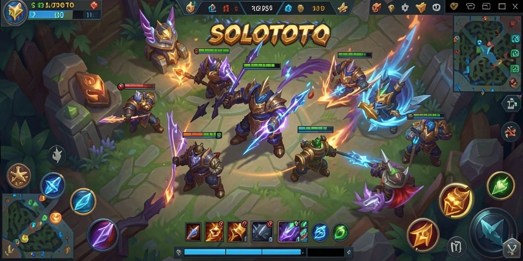 Gameplay mendebarkan di SOLOTOTO dengan aksi tim yang intens.