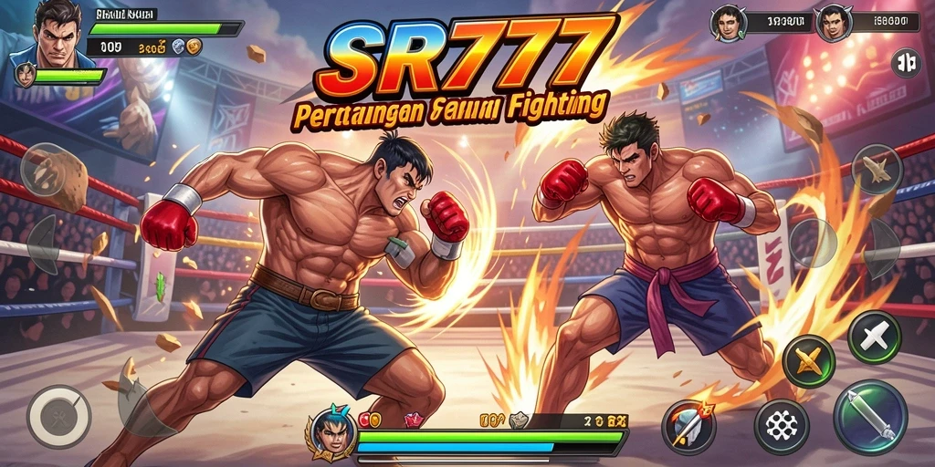 Tampilan screenshot SR777 yang menampilkan aksi pertarungan yang mendebarkan.